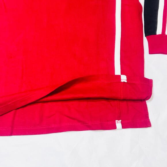 Vintage School Of Hard Knocks Hitmen Shirt XXL Red Hip Hop Streetwear 1990 Y2K - Picture 7 of 8